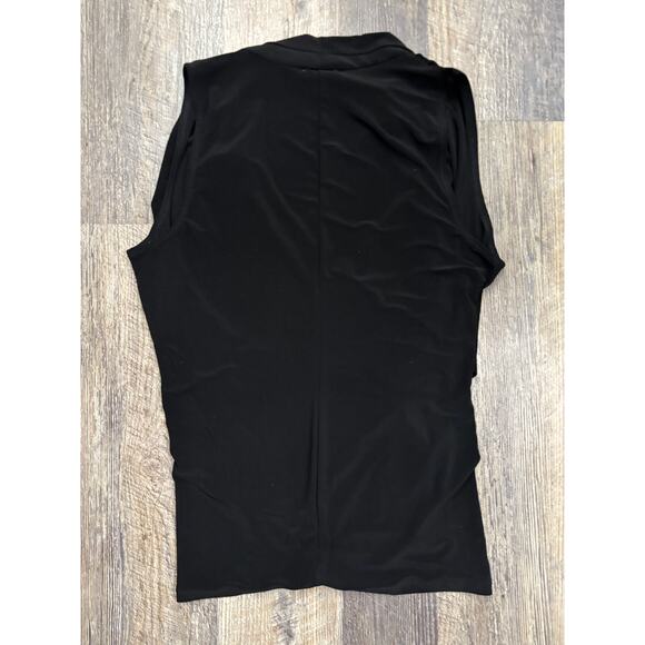Vince Camuto Women's Sleeveless Black Top Size Medium - Picture 6 of 6
